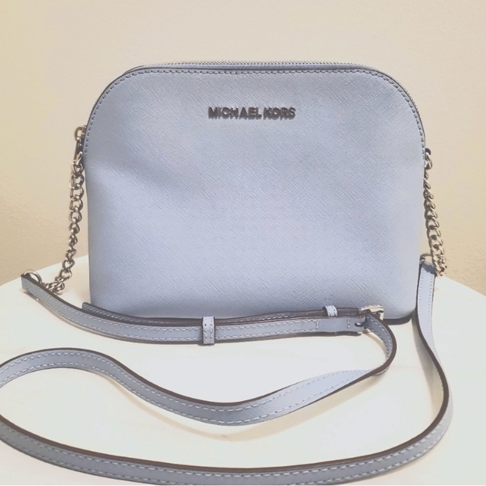 Michael Kors Sky Blue Crossbody Bag